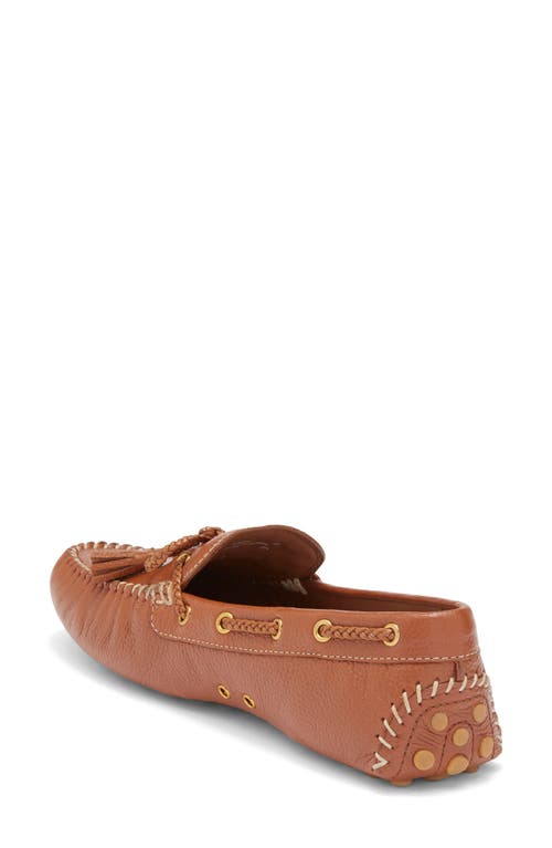 Cole Haan Gissella Croc Embossed Driving Loafer