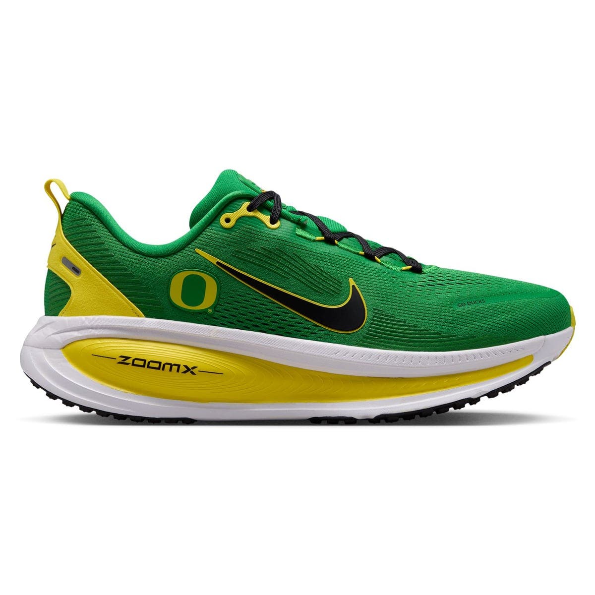 Men's Nike Oregon Ducks Vomero 18 Running Shoes, Alternate, color, Green
