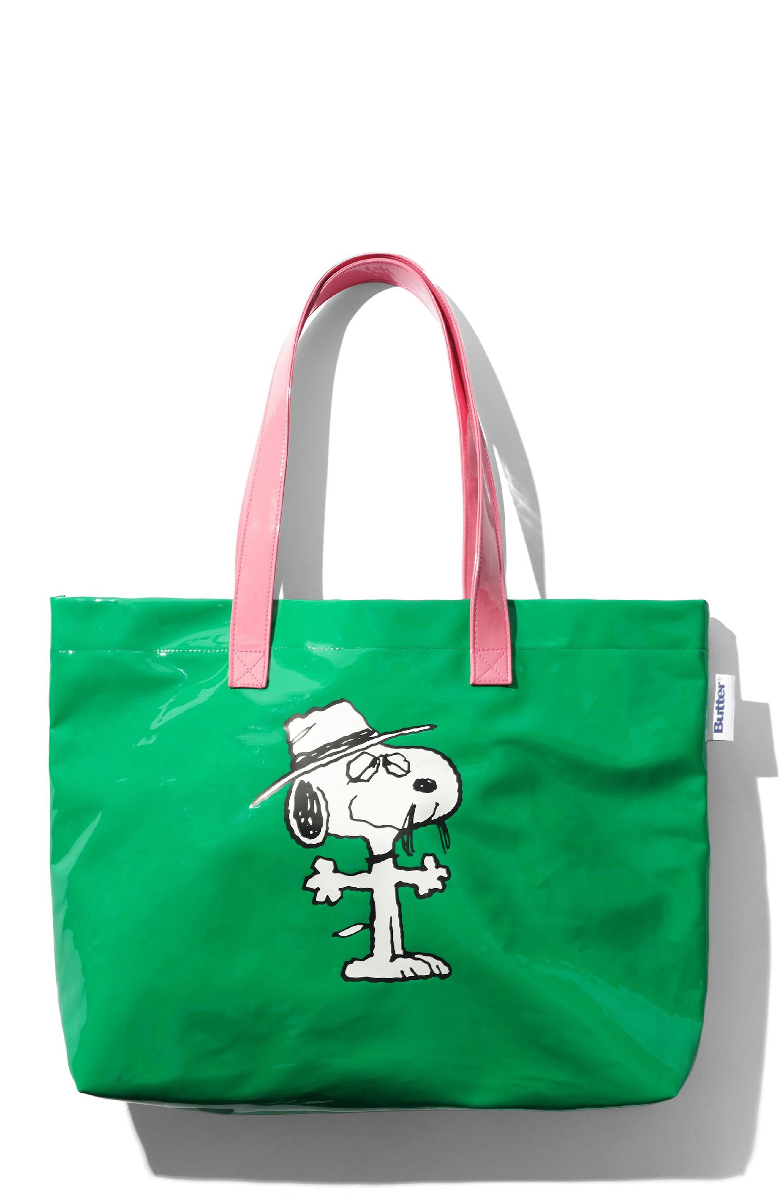 Butter Goods Peanuts<sup
®</sup
 Snoopy Spike Tote, Main, color, 