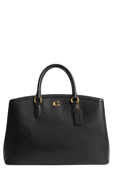 Refined Pebble Leather Tote