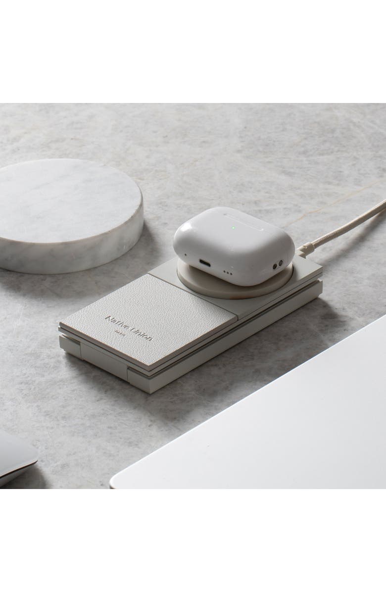 Native Union Rise 2in1 MagneticCharger, Alternate, color, Sandstone
