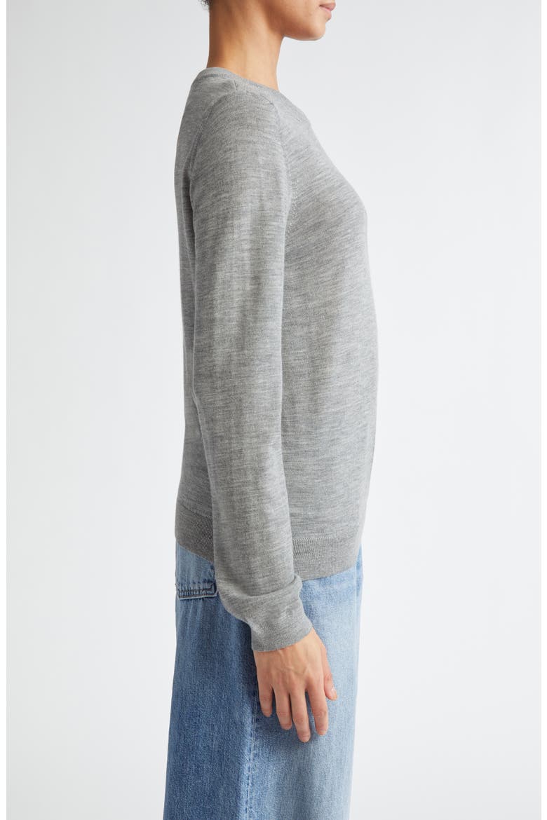 Greta Virgin Wool Sweater, Alternate, color, ASPHALT