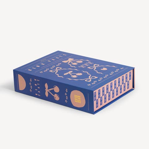 Block Printing Kit - Cherry Bow Print Tote Bag