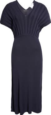Max Mara Rib Bodice Sweater Dress