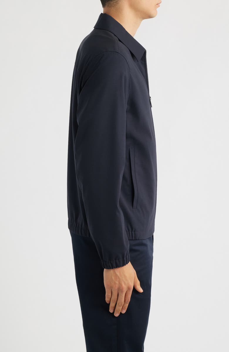 Theory Brody Stretch Wool Jacket, Alternate, color, Eclipse