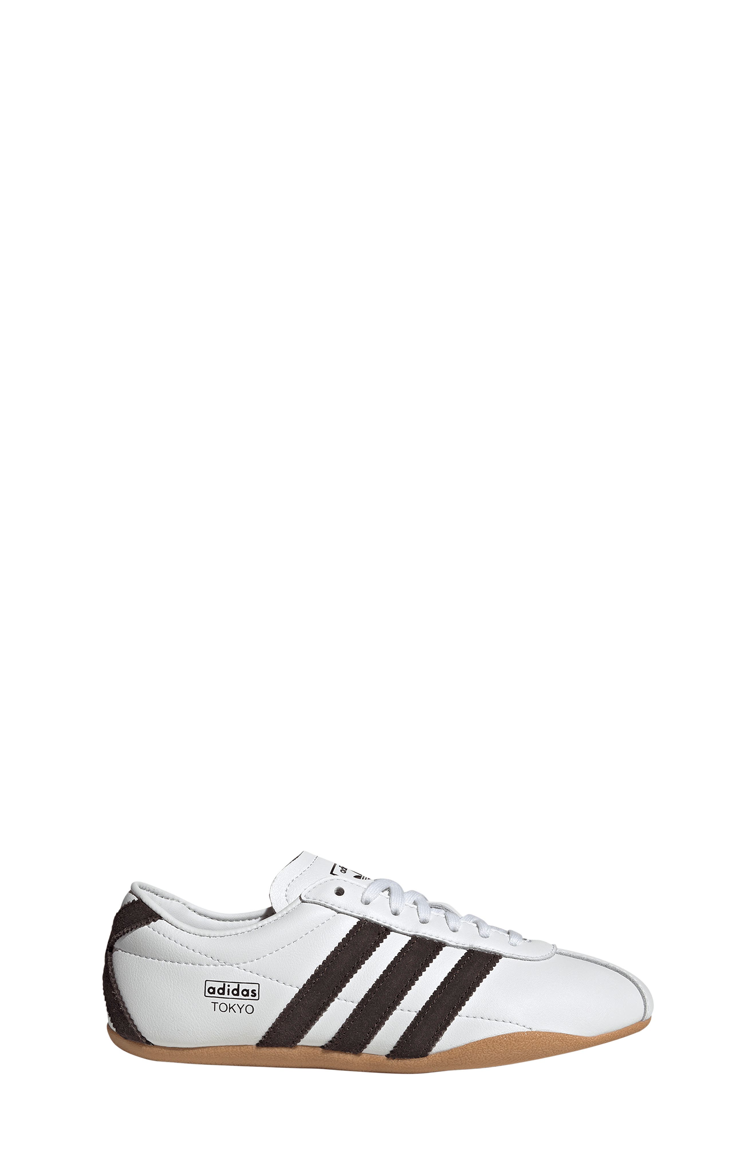 Kids' Tokyo Sneaker, Alternate, color, WHITE/ AURORA COFFEE/ GUM
