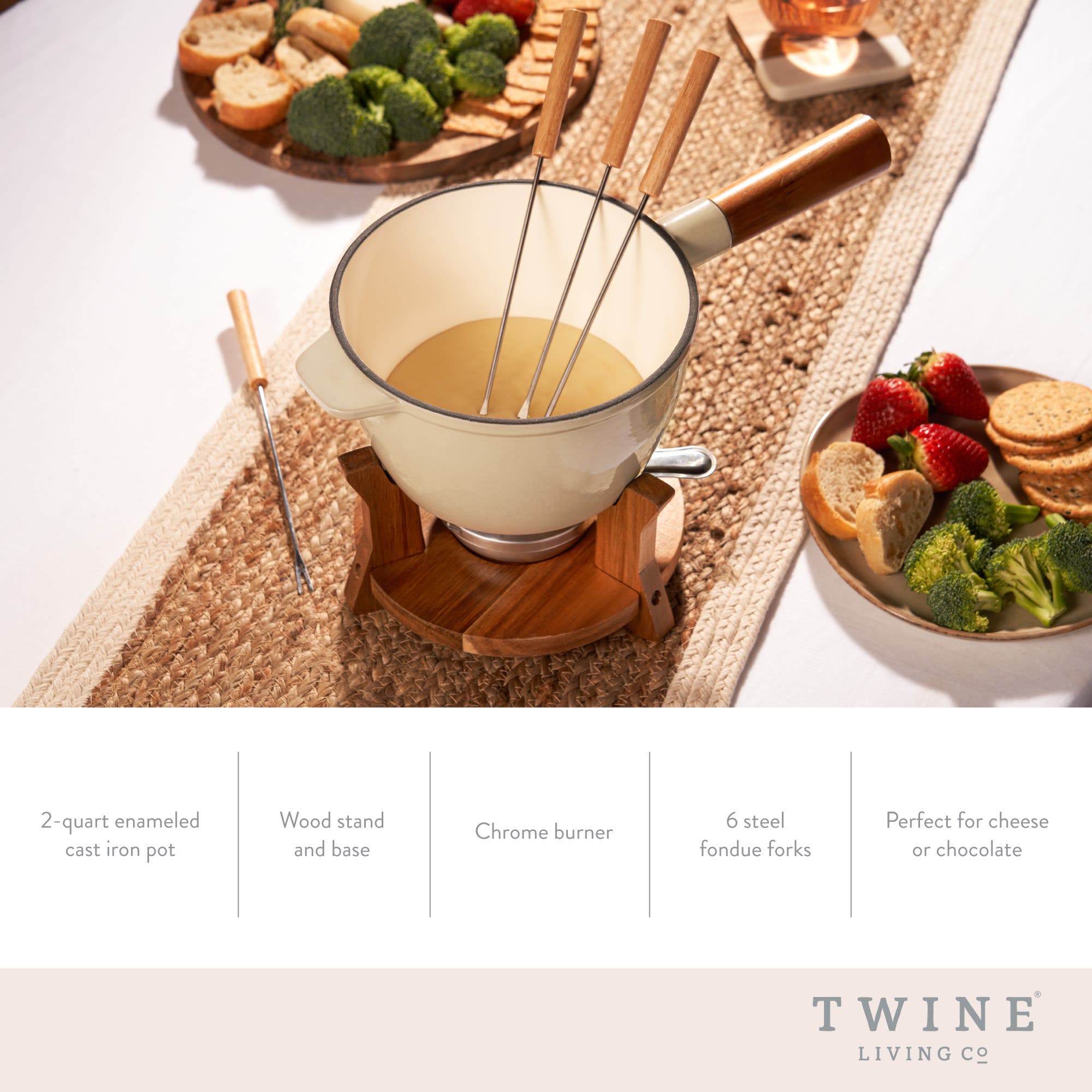 Twine Fondue Set - Thumbnail 3