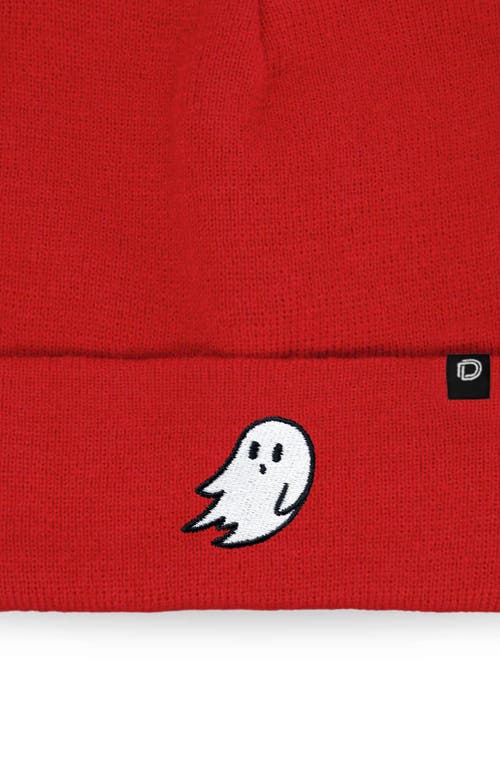 Dalix Ghost Beanie In Red