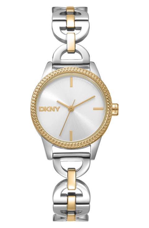 Open Link Bracelet Watch, 26mm