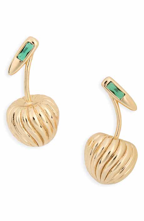 Sweet Cherry Drop Earrings
