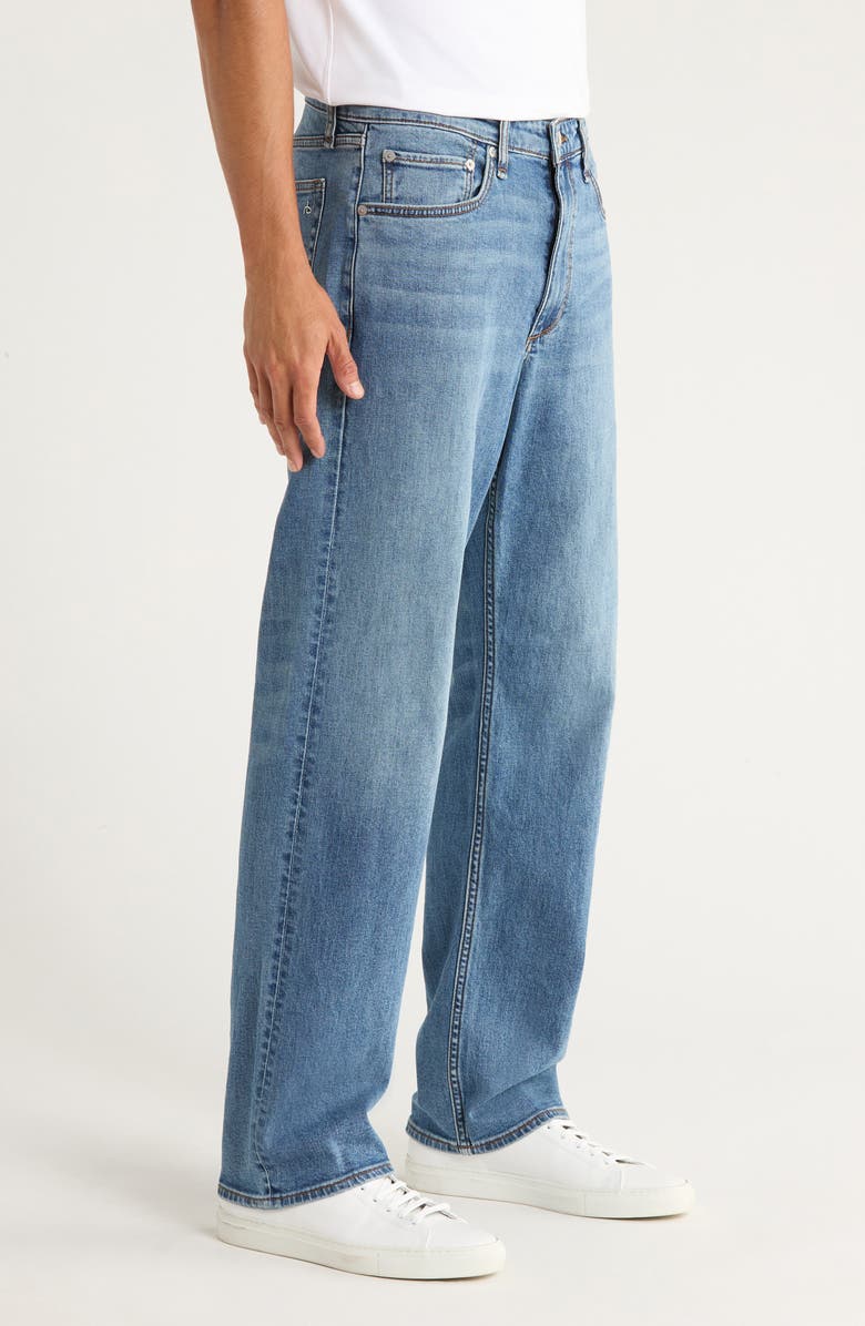 rag & bone Fit 4 Authentic Stretch Straight Leg Jeans, Alternate, color, Gordn