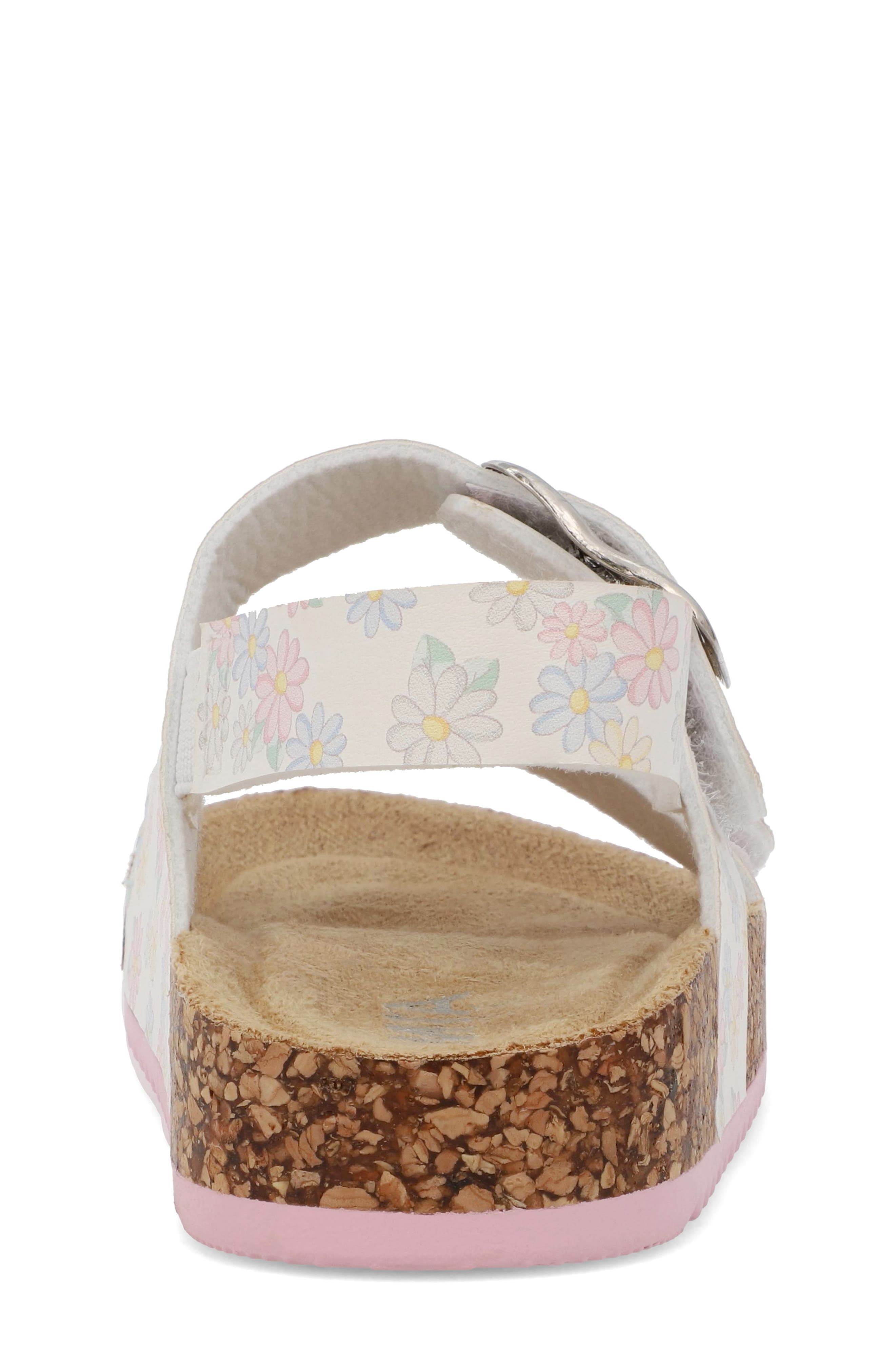 MIA Kids' Lil Belky Slingback Sandal, Alternate, color, White Floral
