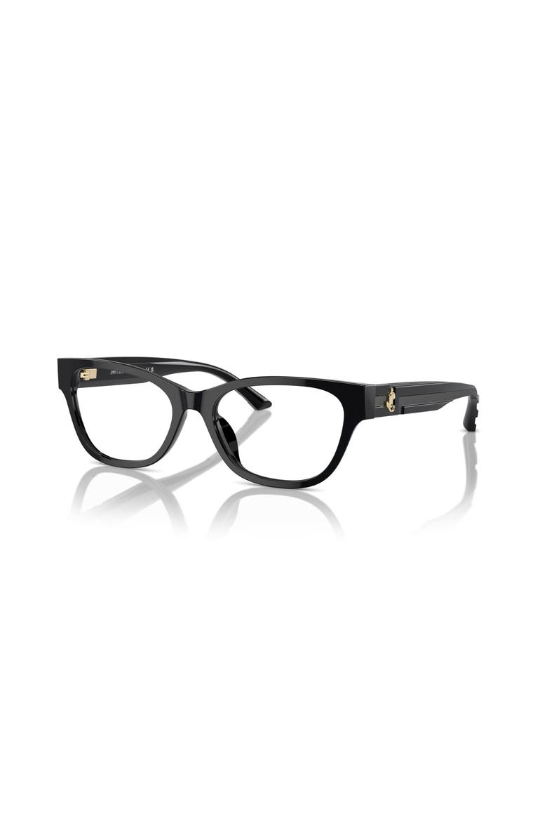 54mm Cat Eye optical glasses, Main, color, Black