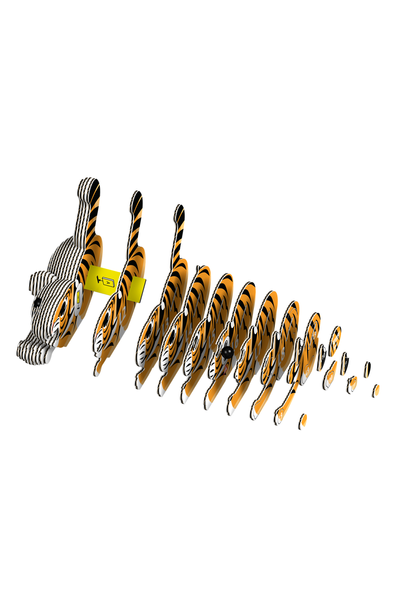 Eugy Puzzles Tiger 3D Puzzle, Alternate, color, NO COLOR