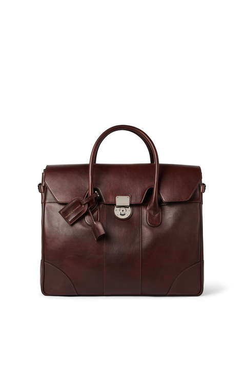 Calfskin Boston casual bag