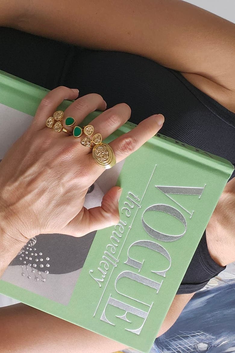 Power Statement Ring, Alternate, color, Gold