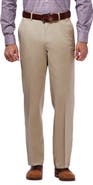 HAGGAR Haggar Premium No Iron Khaki Classic Fit Pant