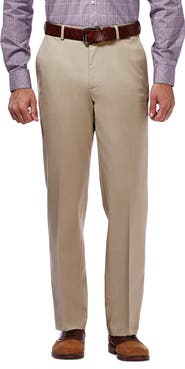 HAGGAR Haggar Premium No Iron Khaki Classic Fit Pant