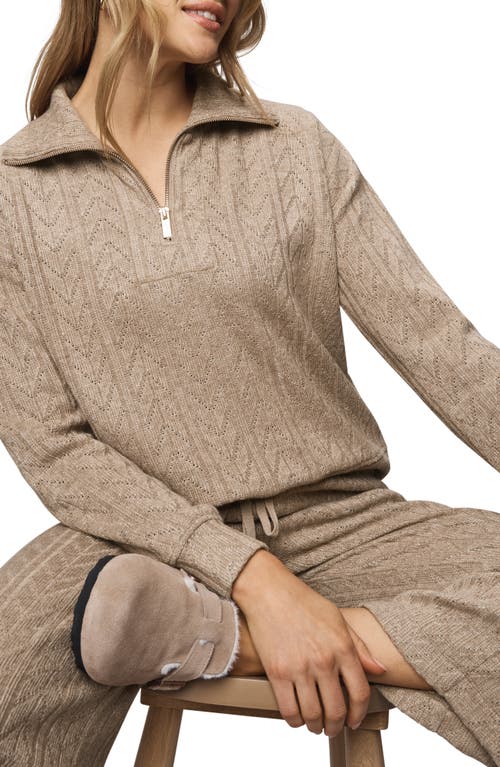 Splendid Sweater Soft Quarter Zip Sweatshirt