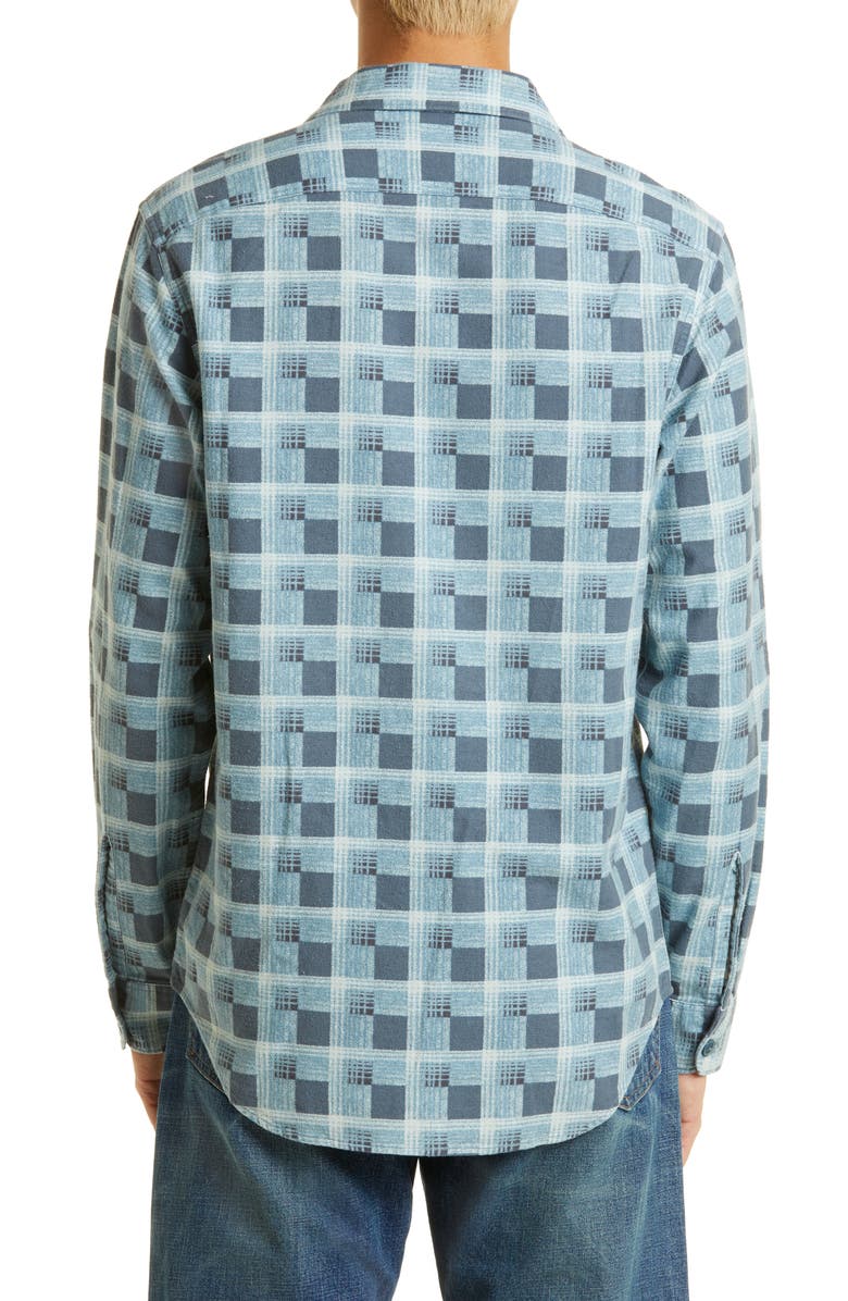 Double RL Universal Plaid Cotton Work Shirt, Alternate, color, 