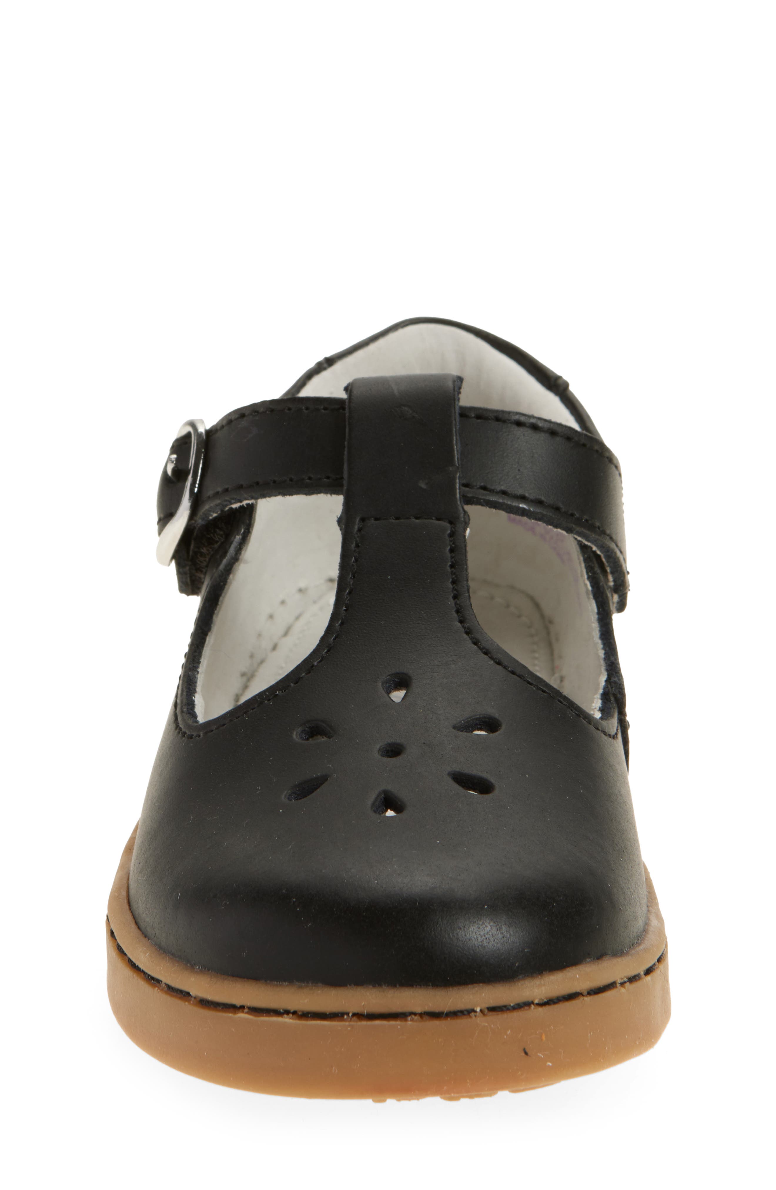 L'AMOUR Chelsea T-Strap Shoe, Alternate, color, Black