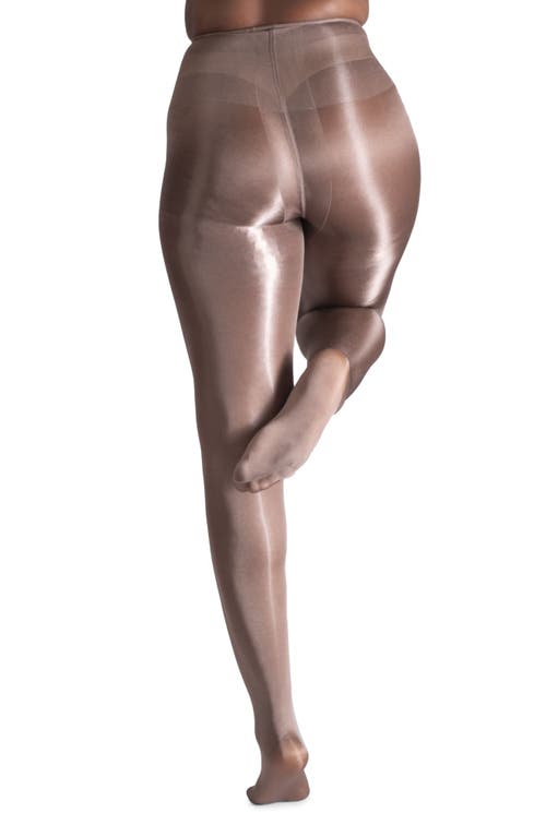 Lechery Shiny 40 Denier Semi-opaque Tights In Cocoa, Women's At Urban Outfitters In Cocoa