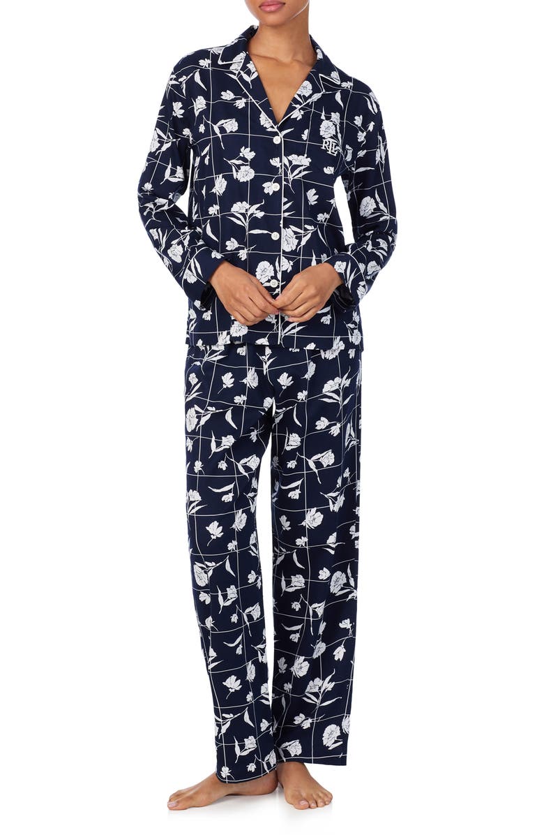 Lauren Ralph Lauren Print Pajamas, Main, color,