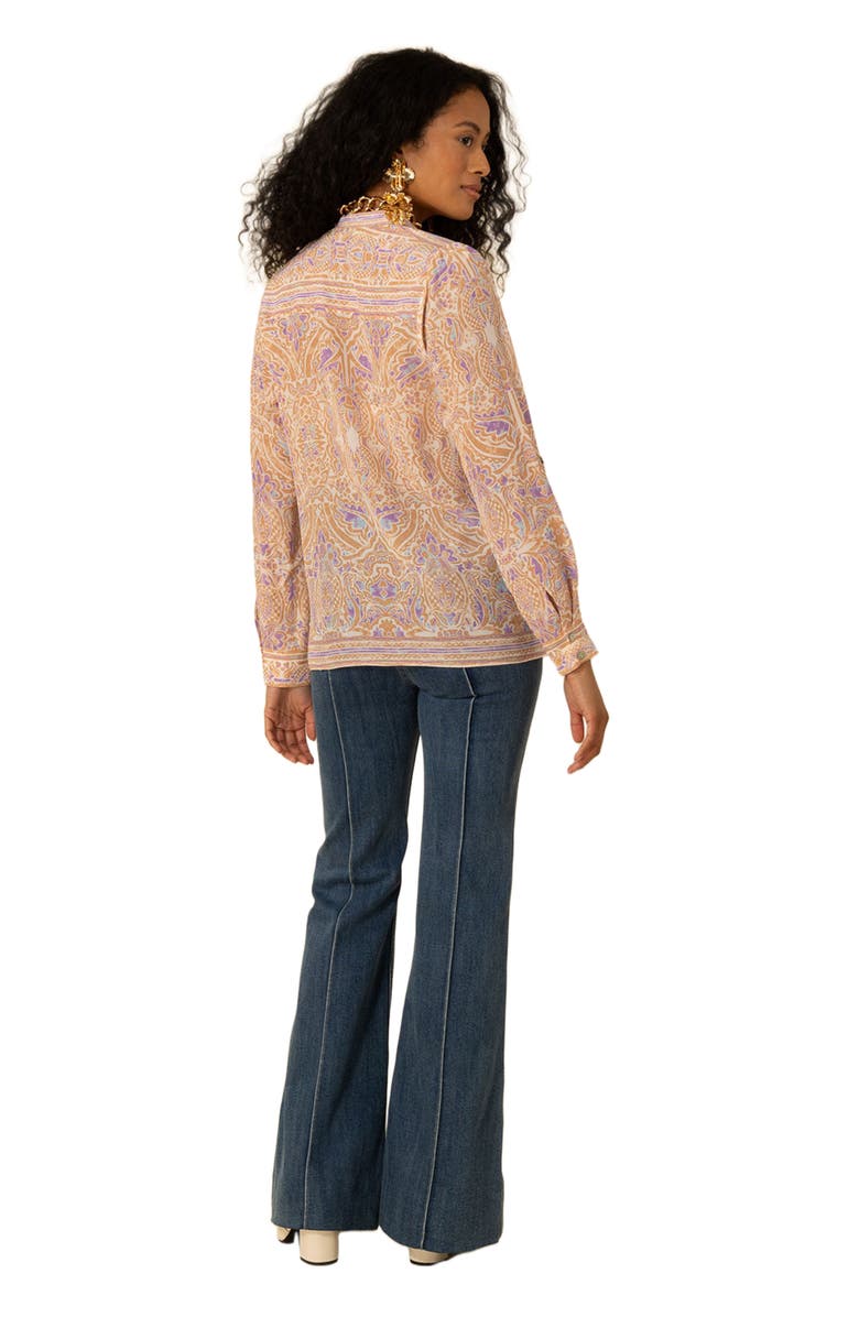 Hale Bob Yaretzi Silk Top, Alternate, color, 