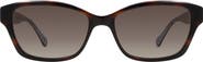 Kate Spade New York ayla 53mm gradient rectangular sunglasses