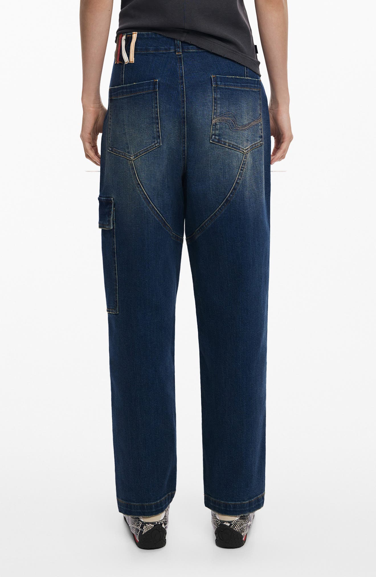 Tapered Utility Jeans - image 2