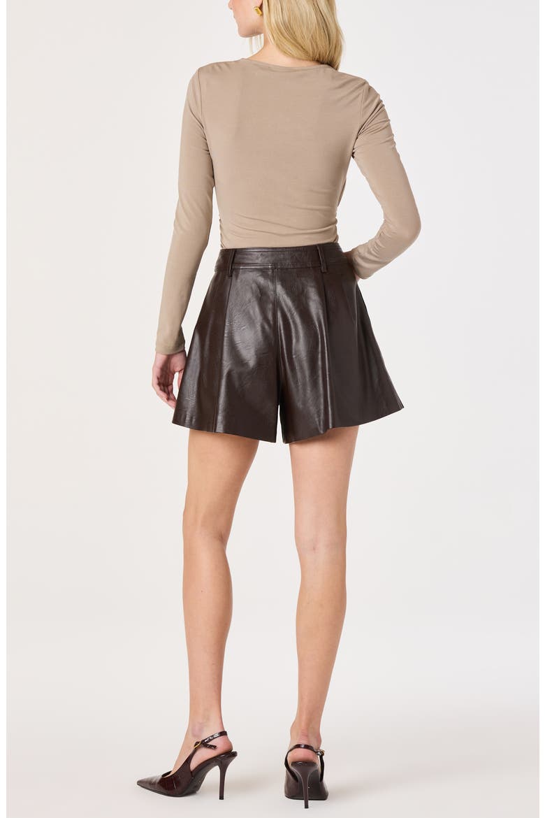 Shanetta Offset Cutout Knit Top, Alternate, color, TAUPE