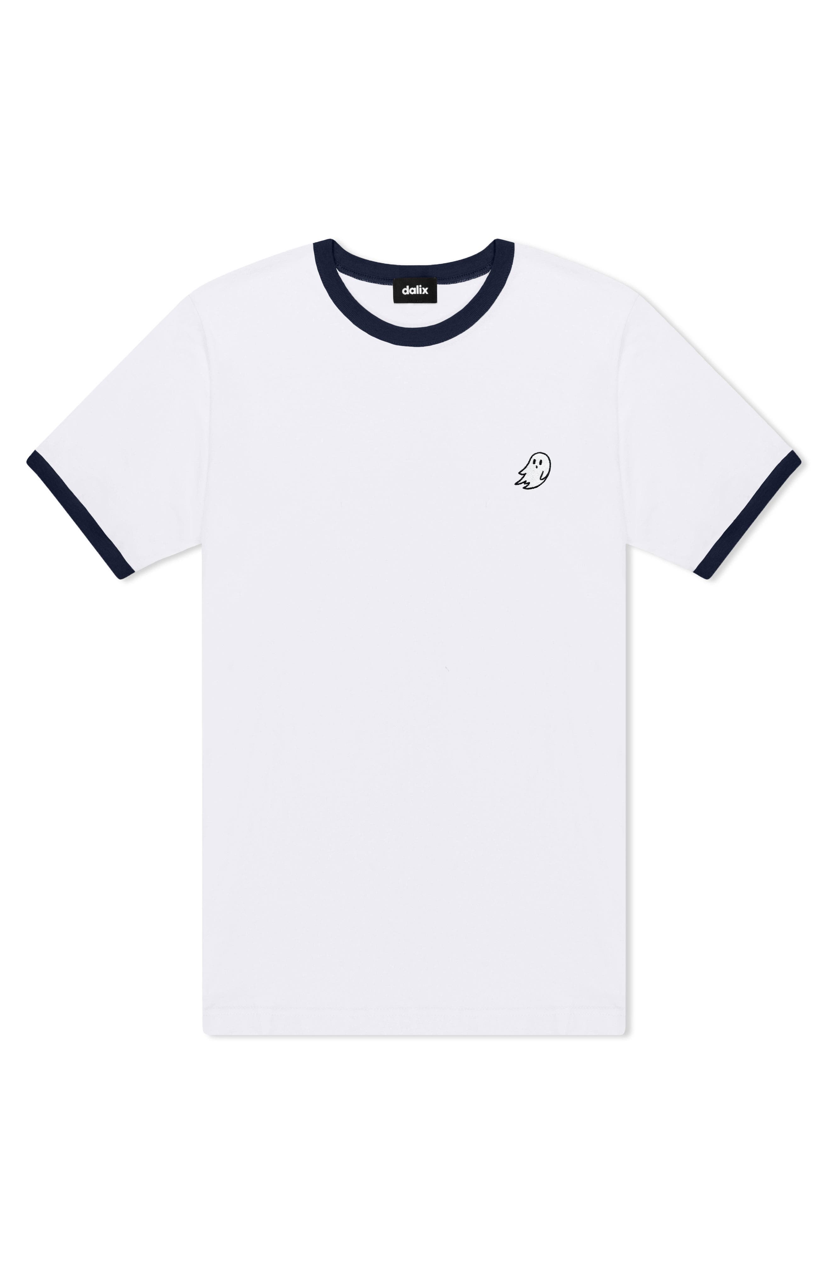 Mens Ghost Jersey Ringer Tee - image 5
