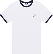 Dalix Mens Ghost Jersey Ringer Tee