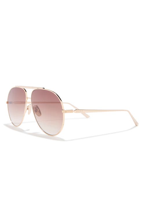 Diff Denver 61mm Aviator Sunglasses