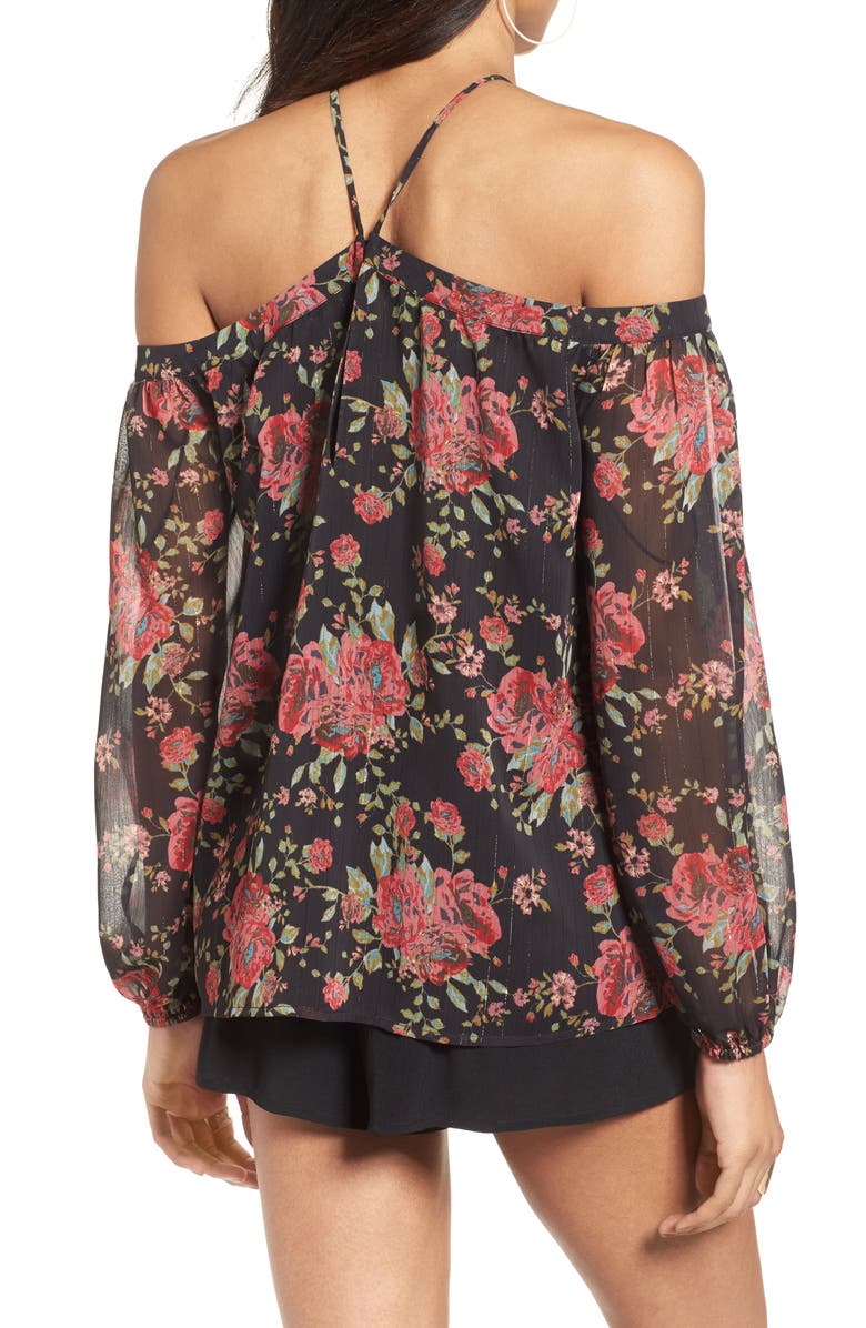 WAYF Liberty Off the Shoulder Blouse, Alternate, color,
