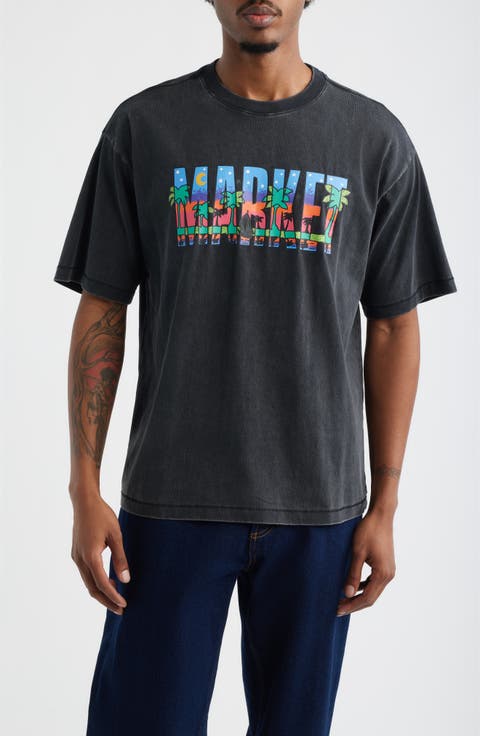 Night in Paradise Graphic T-Shirt