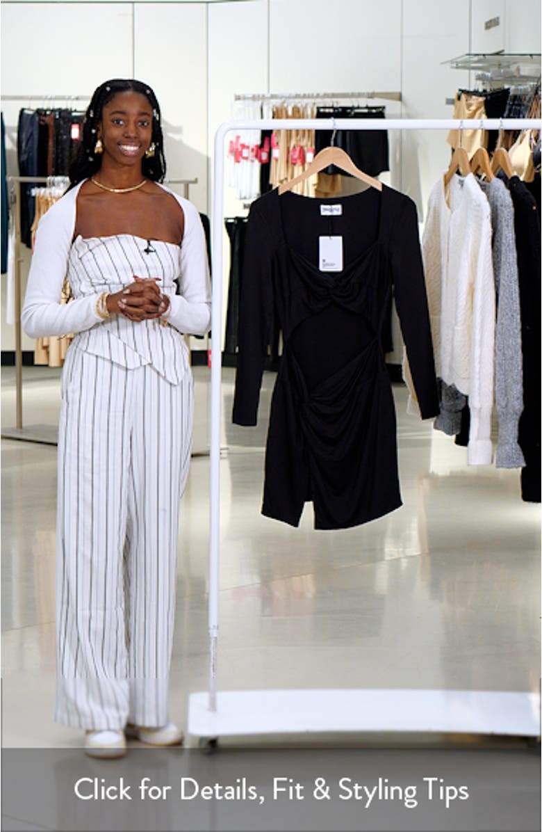 Maxam Long Sleeve Minidress, sales video thumbnail