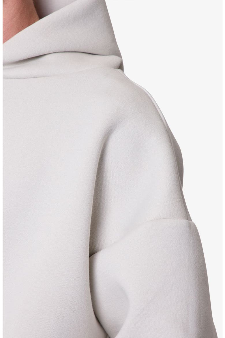 Stiff Scuba Knit Lounge Hoodie, Alternate, color, GREY