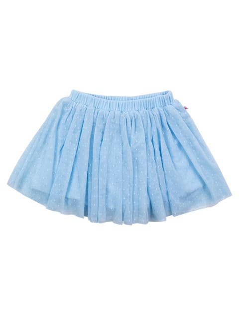 Girls Dotted Tulle Skirt