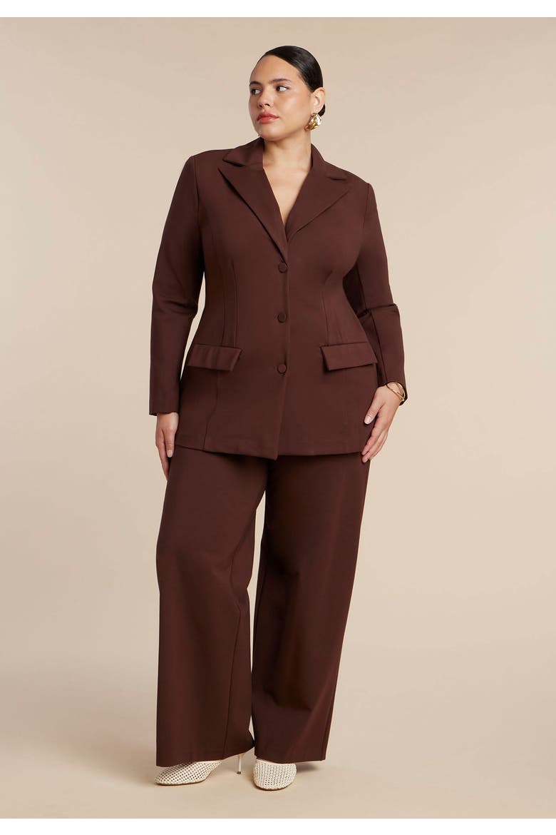 The Ultimate Stretch Wide Leg Pant, Main, color, HEATHER GREY