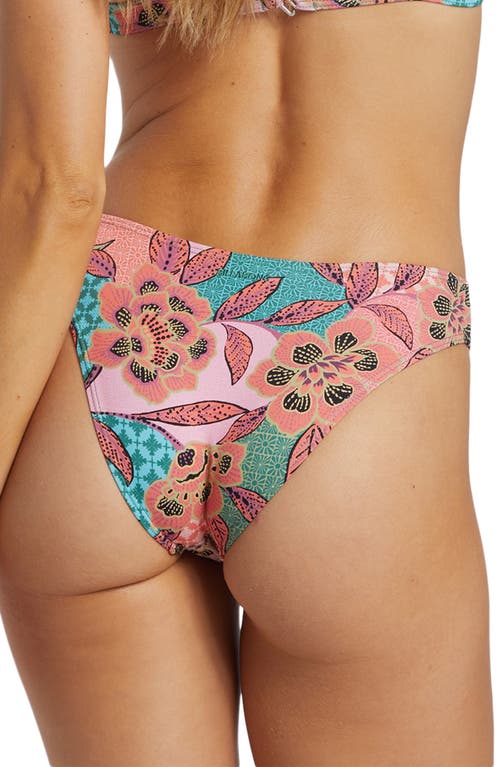 Shop Billabong Visions Of Paradise Bondi Bikini Bottoms