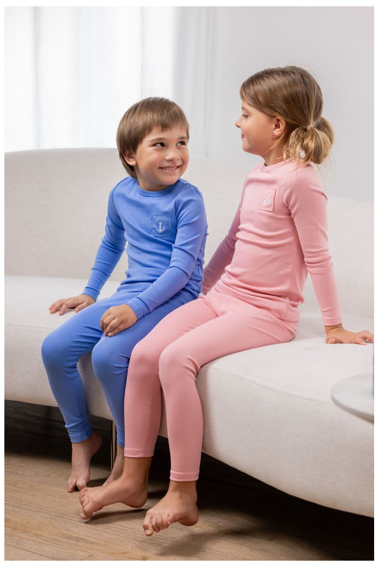 Stitched Graphic PJ for Girl, Alternate, color, Pink