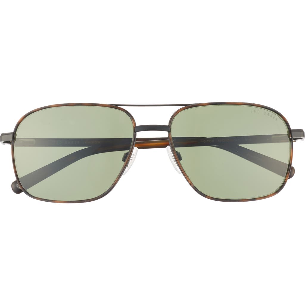 TED BAKER TED BAKER LONDON 59MM FULL RIM POLARIZED NAVIGATOR SUNGLASSES