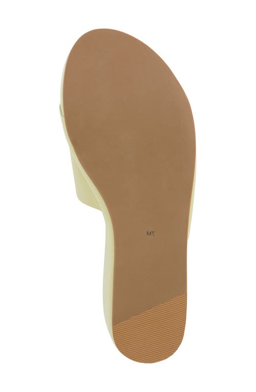 Matisse Frida Platform Sandal In Yellow