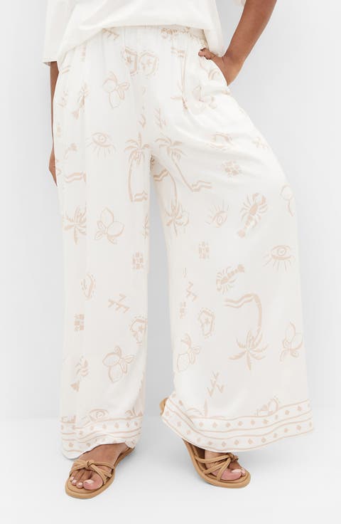 Alessia Wide Leg Pants (Plus)