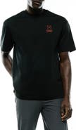 Psycho Bunny Rune Relaxed Back Graphic Pima Cotton T-Shirt