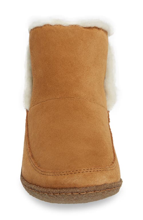 Sorel Nakiska Faux Fur Lined Bootie In Brown