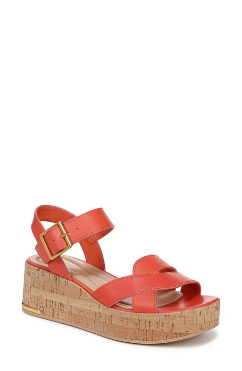 Tilly Ankle Strap Platform Wedge Sandal (Women)