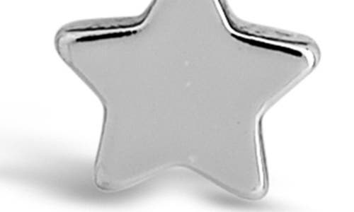 Sterling Forever Linked Star Charm Layered Choker Necklace In Metallic