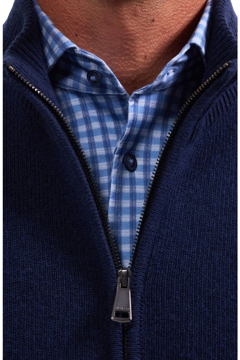Full Zip Sweater, Alternate, color, NAVY